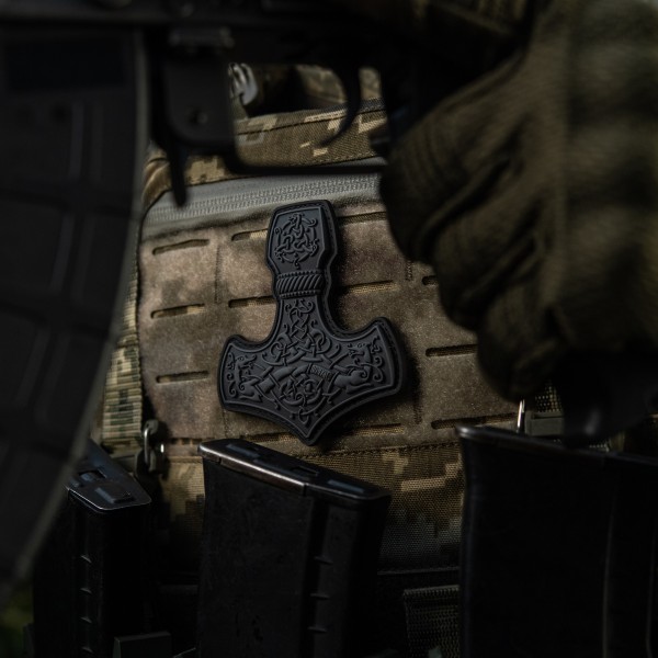 M-Tac нашивка Mjölnir Large PVC Grey - 51348511