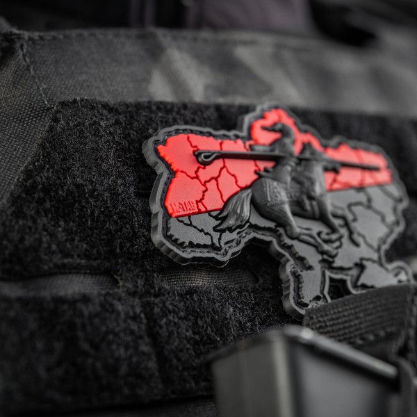 M-Tac нашивка Козацька Україна 3D PVC Red/Black - 51349006 M-Tac нашивка Козацька Україна 3D PVC Red/Black - 51349006