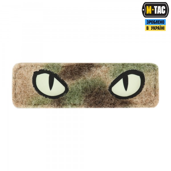 M-Tac нашивка Cat Eyes (Type 2) Laser Cut Multicam/GID - 51350008