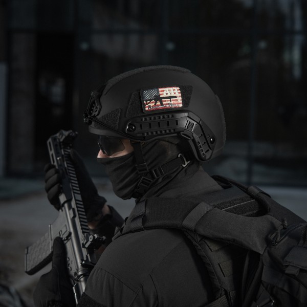 M-Tac нашивка AR-15 American Rifle (80х50 мм) Black/GID - 51353299 M-Tac нашивка AR-15 American Rifle (80х50 мм) Black/GID - 51353299