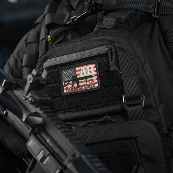 M-Tac нашивка AR-15 American Rifle (80х50 мм) Black/GID - 51353299 M-Tac нашивка AR-15 American Rifle (80х50 мм) Black/GID - 51353299