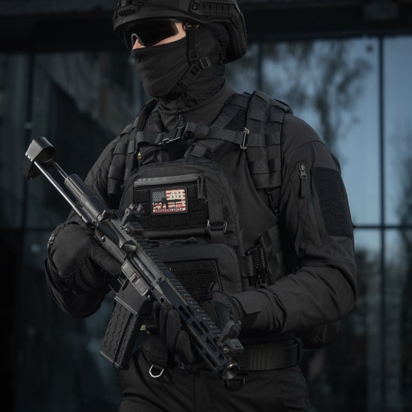 M-Tac нашивка AR-15 American Rifle (80х50 мм) Black/GID - 51353299 M-Tac нашивка AR-15 American Rifle (80х50 мм) Black/GID - 51353299