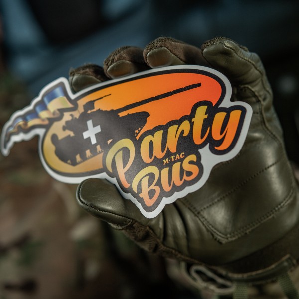 M-Tac наклейка Party Bus Large Yellow/Orange - 51353735-L M-Tac наклейка Party Bus Large Yellow/Orange - 51353735-L