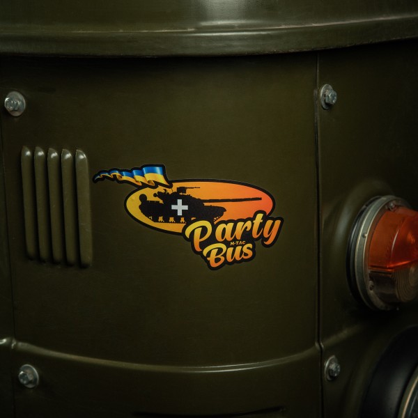 M-Tac наклейка Party Bus Large Yellow/Orange - 51353735-L M-Tac наклейка Party Bus Large Yellow/Orange - 51353735-L