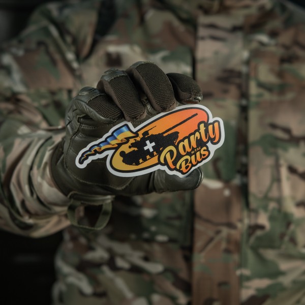 M-Tac наклейка Party Bus Small Yellow/Orange - 51353735-S M-Tac наклейка Party Bus Small Yellow/Orange - 51353735-S