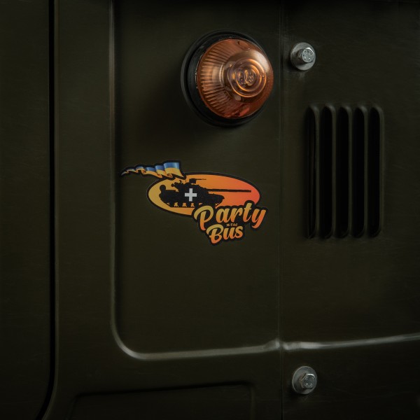 M-Tac наклейка Party Bus Small Yellow/Orange - 51353735-S M-Tac наклейка Party Bus Small Yellow/Orange - 51353735-S