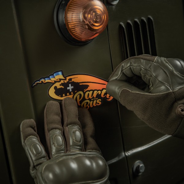 M-Tac наклейка Party Bus Small Yellow/Orange - 51353735-S M-Tac наклейка Party Bus Small Yellow/Orange - 51353735-S