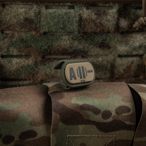 M-Tac MOLLE Patch група крові A (II) - PVC Ranger Green - 51354123