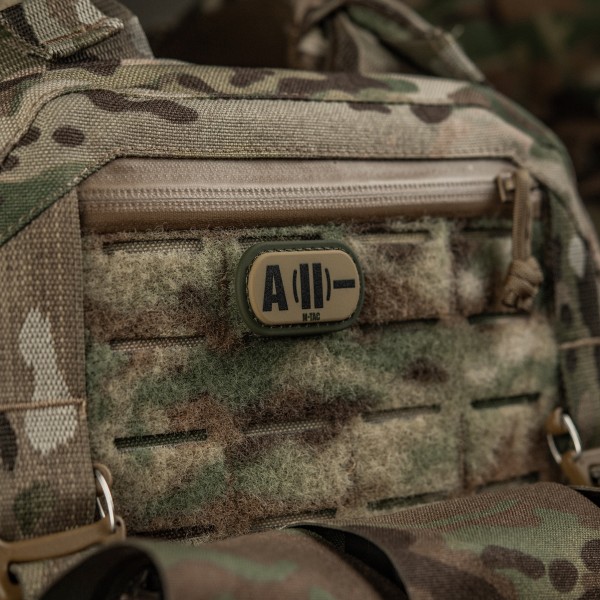 M-Tac MOLLE Patch група крові A (II) - PVC Ranger Green - 51354123