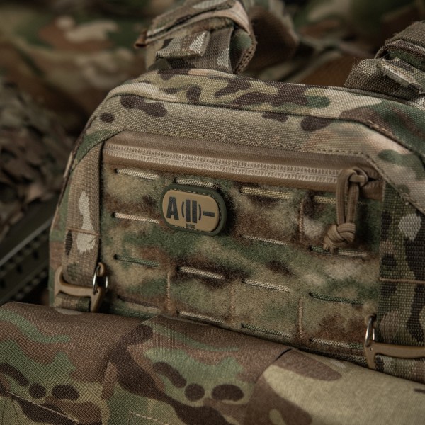 M-Tac MOLLE Patch група крові A (II) - PVC Ranger Green - 51354123