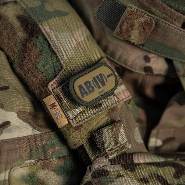 M-Tac MOLLE Patch группа крови AB (IV) - PVC Ranger Green - 51354723