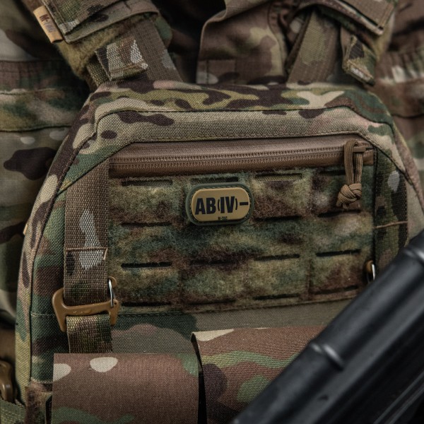 M-Tac MOLLE Patch группа крови AB (IV) - PVC Ranger Green - 51354723