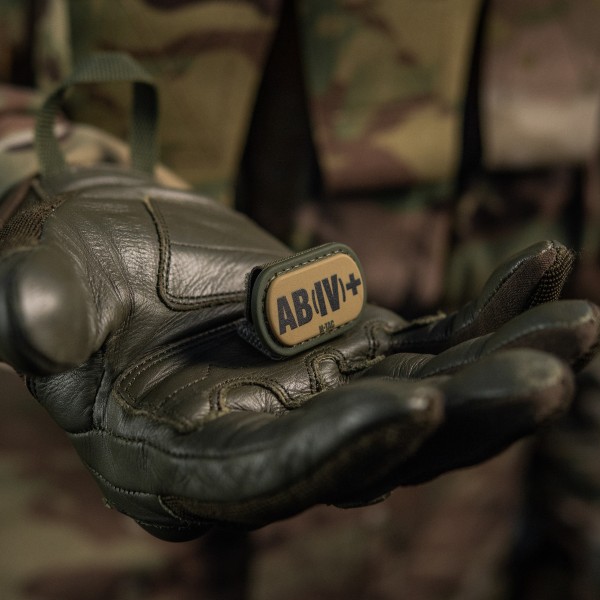 M-Tac MOLLE Patch група крові AB (IV) + PVC Ranger Green - 51354823