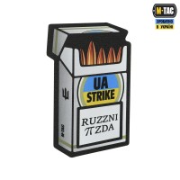 M-Tac нашивка UA STRIKE Black