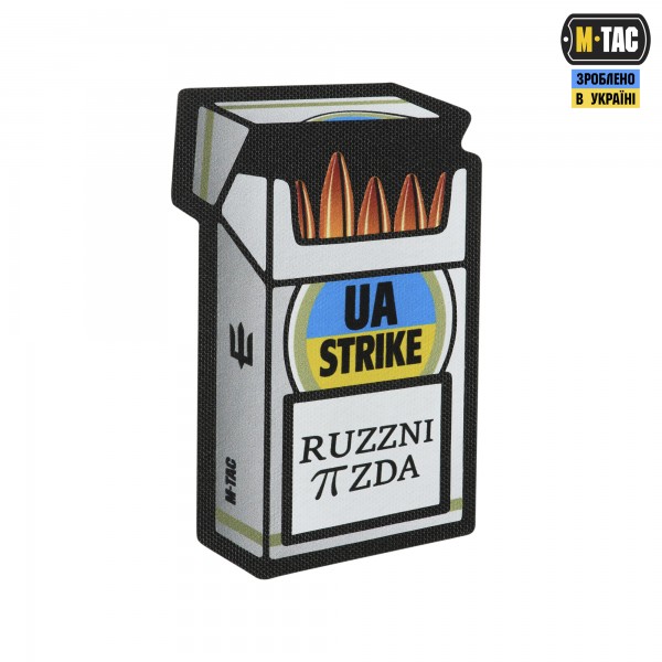 M-Tac нашивка UA STRIKE Black - 51356002