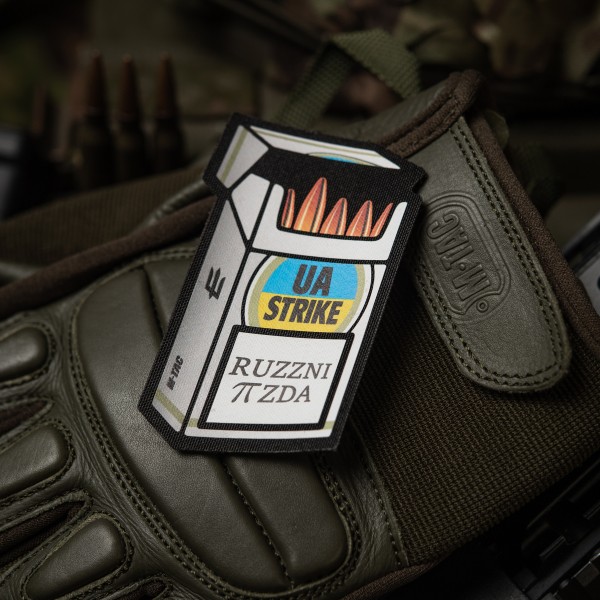 M-Tac нашивка UA STRIKE Black - 51356002