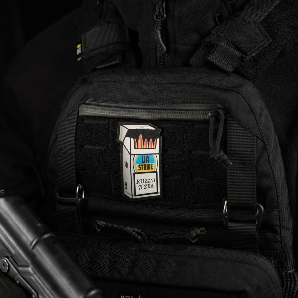 M-Tac нашивка UA STRIKE Black - 51356002
