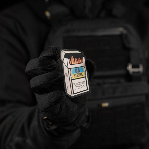 M-Tac нашивка UA STRIKE Black - 51356002
