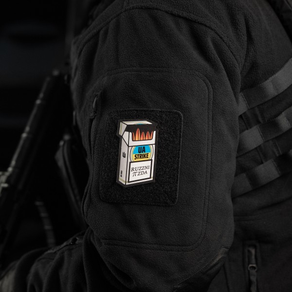 M-Tac нашивка UA STRIKE Black - 51356002