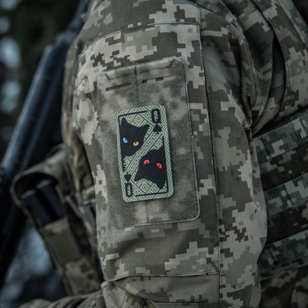 M-Tac нашивка Queen of spades (Орнамент) Olive - 51362001 M-Tac нашивка Queen of spades (Орнамент) Olive - 51362001