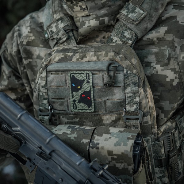 M-Tac нашивка Queen of spades (Орнамент) Olive - 51362001 M-Tac нашивка Queen of spades (Орнамент) Olive - 51362001