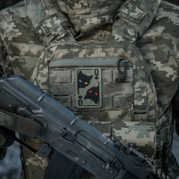 M-Tac нашивка Queen of spades (Орнамент) Olive - 51362001 M-Tac нашивка Queen of spades (Орнамент) Olive - 51362001