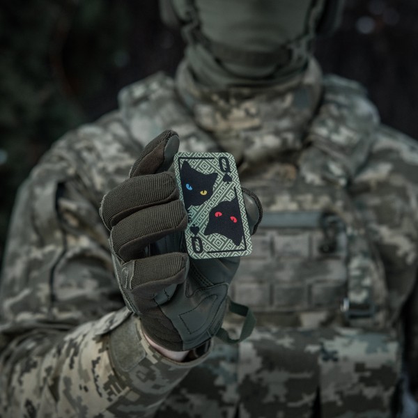 M-Tac нашивка Queen of spades (Орнамент) Olive - 51362001 M-Tac нашивка Queen of spades (Орнамент) Olive - 51362001