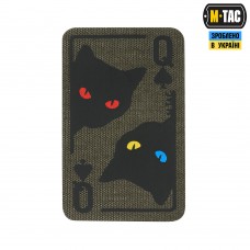 M-Tac нашивка Queen of spades Ranger Green/Black