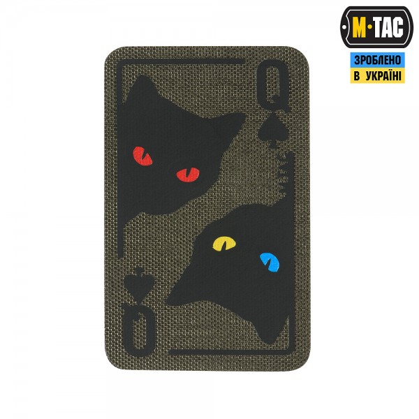 M-Tac нашивка Queen of spades Ranger Green/Black - 51362023