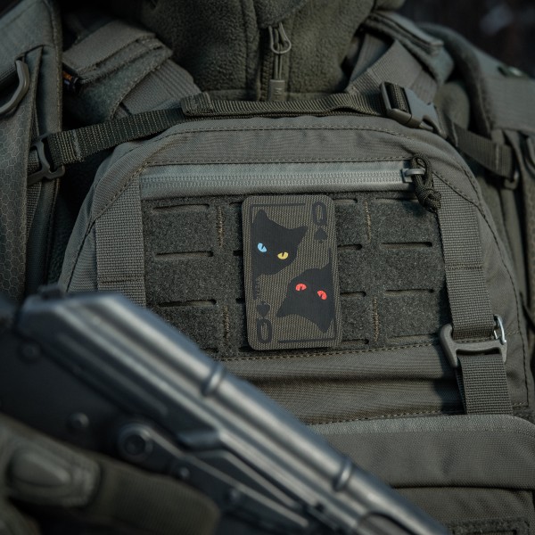 M-Tac нашивка Queen of spades Ranger Green/Black - 51362023 M-Tac нашивка Queen of spades Ranger Green/Black - 51362023