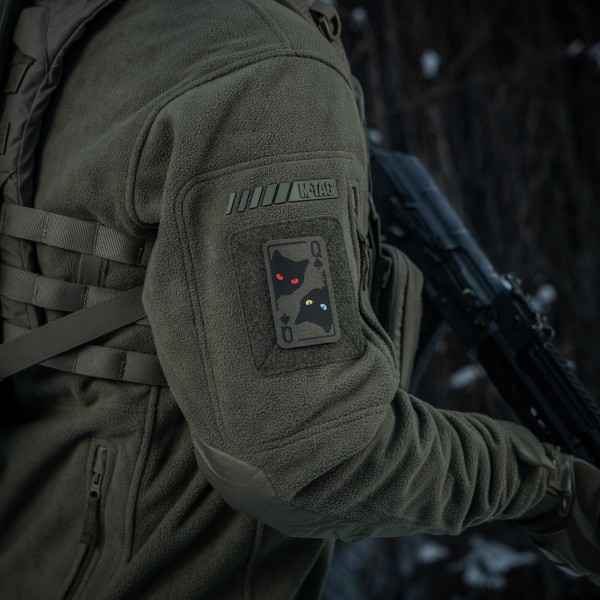 M-Tac нашивка Queen of spades Ranger Green/Black - 51362023 M-Tac нашивка Queen of spades Ranger Green/Black - 51362023