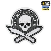 M-Tac наклейка No Knife - No Life светоотражающая