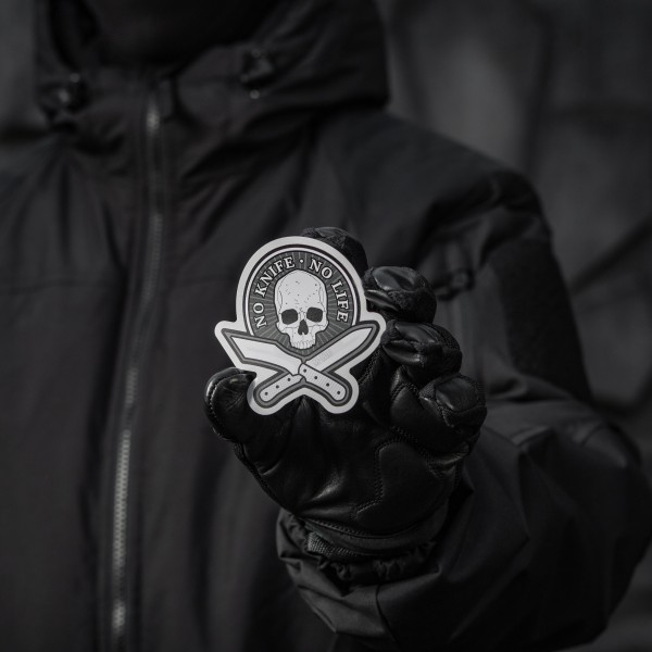 M-Tac наклейка No Knife - No Life светоотражающая - 51368002 M-Tac наклейка No Knife - No Life светоотражающая - 51368002