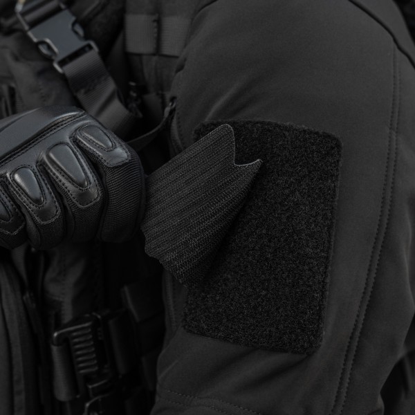 M-Tac нашивка Тризуб UA-Wing (вишивка) Black - 51373002