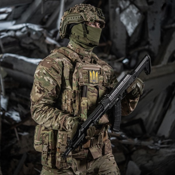 M-Tac нашивка Тризуб UA-Wing (вишивка) Ranger Green - 51373023