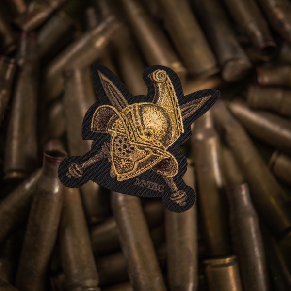 M-Tac нашивка Gladiator Helmet (вишивка) Black - 51374002