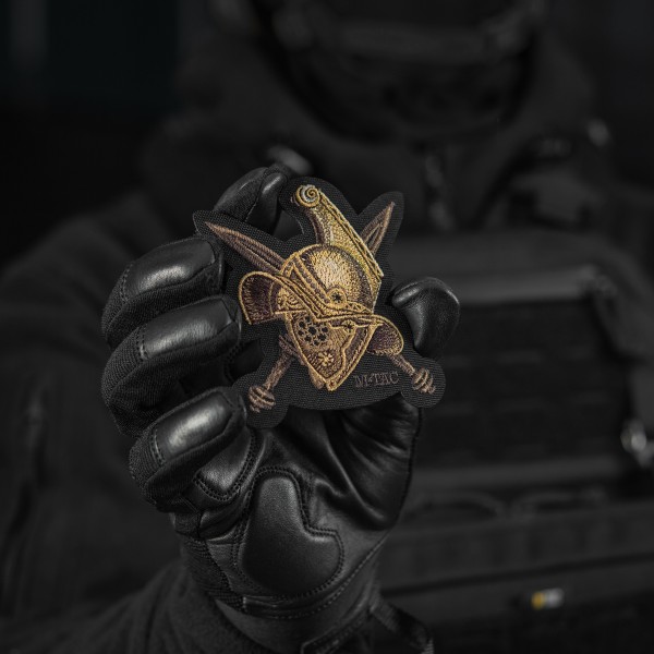 M-Tac нашивка Gladiator Helmet (вишивка) Black - 51374002