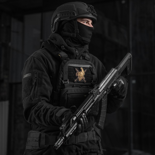 M-Tac нашивка Gladiator Helmet (вишивка) Black - 51374002