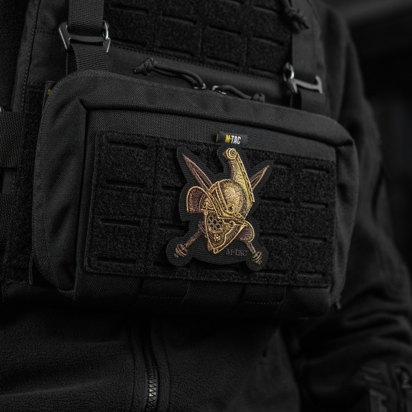 M-Tac нашивка Gladiator Helmet (вишивка) Black - 51374002
