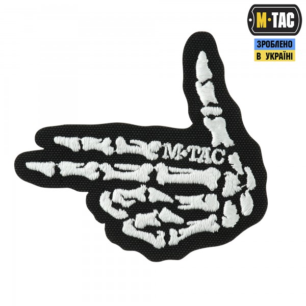 M-Tac нашивка Skeleton shooter (вышивка) Black - 51375002