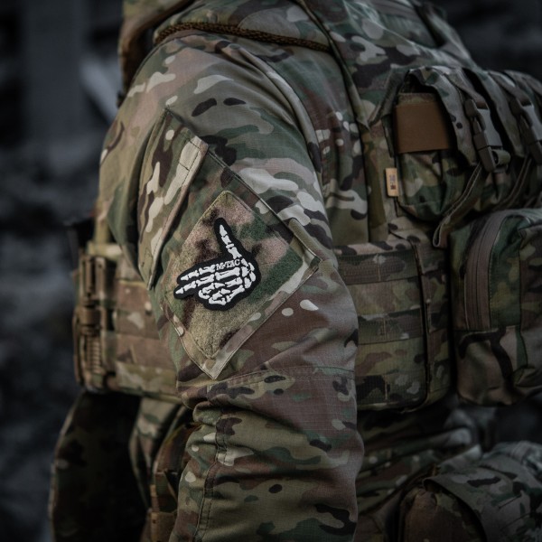 M-Tac нашивка Skeleton shooter (вышивка) Black - 51375002