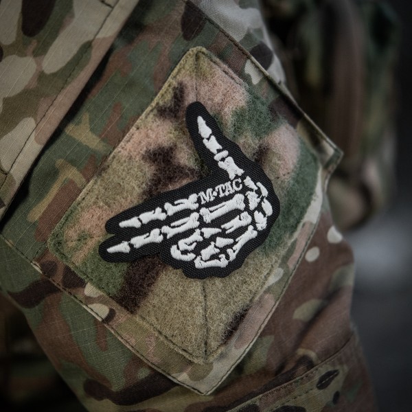 M-Tac нашивка Skeleton shooter (вышивка) Black - 51375002