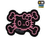 M-Tac нашивка KITTY контур (вышивка) Black