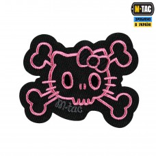 M-Tac нашивка KITTY контур (вышивка) Black