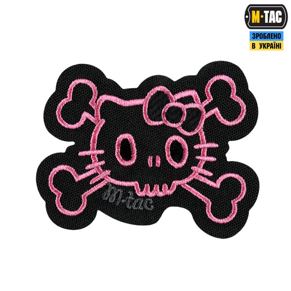 M-Tac нашивка KITTY контур (вышивка) Black - 51386202