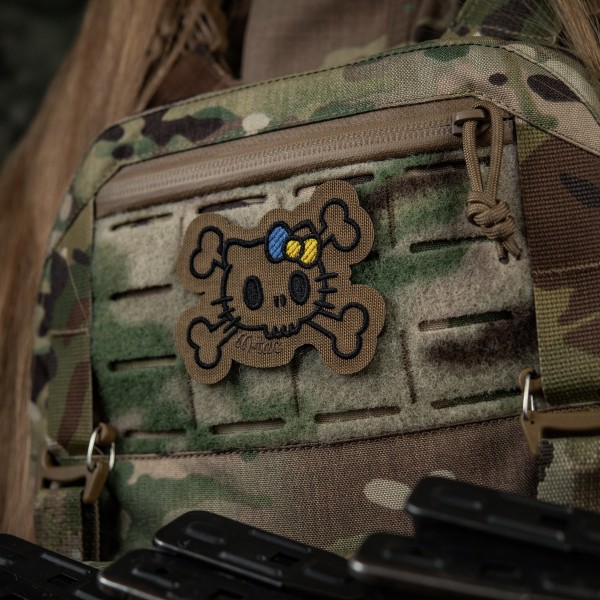 M-Tac нашивка KITTY контур (вишивка) Coyote - 51386205 M-Tac нашивка KITTY контур (вишивка) Coyote - 51386205