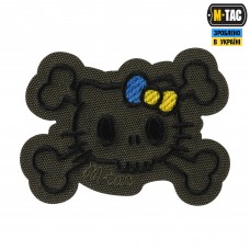 M-Tac нашивка KITTY контур (вышивка) Ranger Green