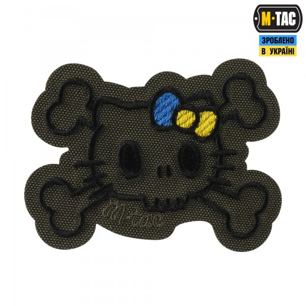 M-Tac нашивка KITTY контур (вишивка) Ranger Green - 51386223