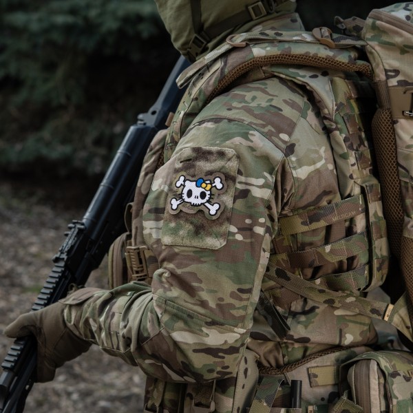 M-Tac нашивка KITTY (вишивка) White/Multicam - 51387008 M-Tac нашивка KITTY (вишивка) White/Multicam - 51387008