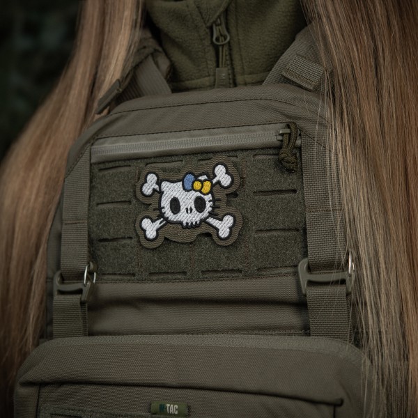 M-Tac нашивка KITTY (вышивка) White/Ranger Green - 51387023